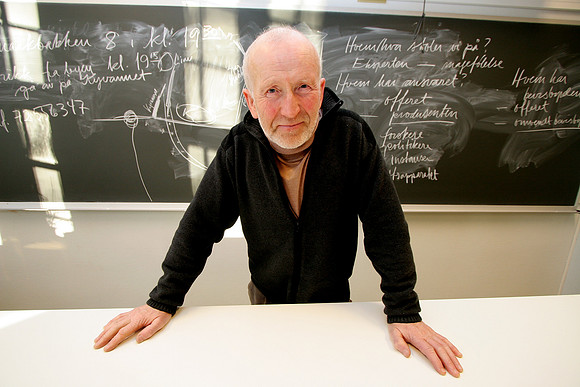 Læ'rer og forfatter Per Bjørn Foros, fotografert for Morgenbladet